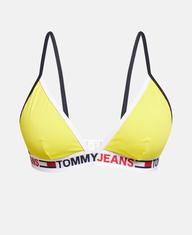 

Бикини-топ Tommy Jeans, светло-желтого