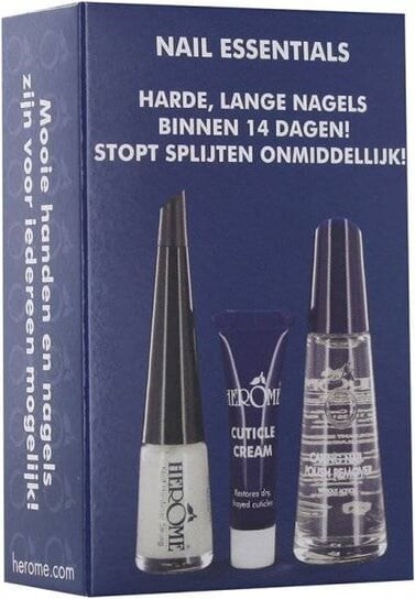 

Подарочный набор для ухода за секущимися ногтями, 3 предмета. Herome, Nail Essentials