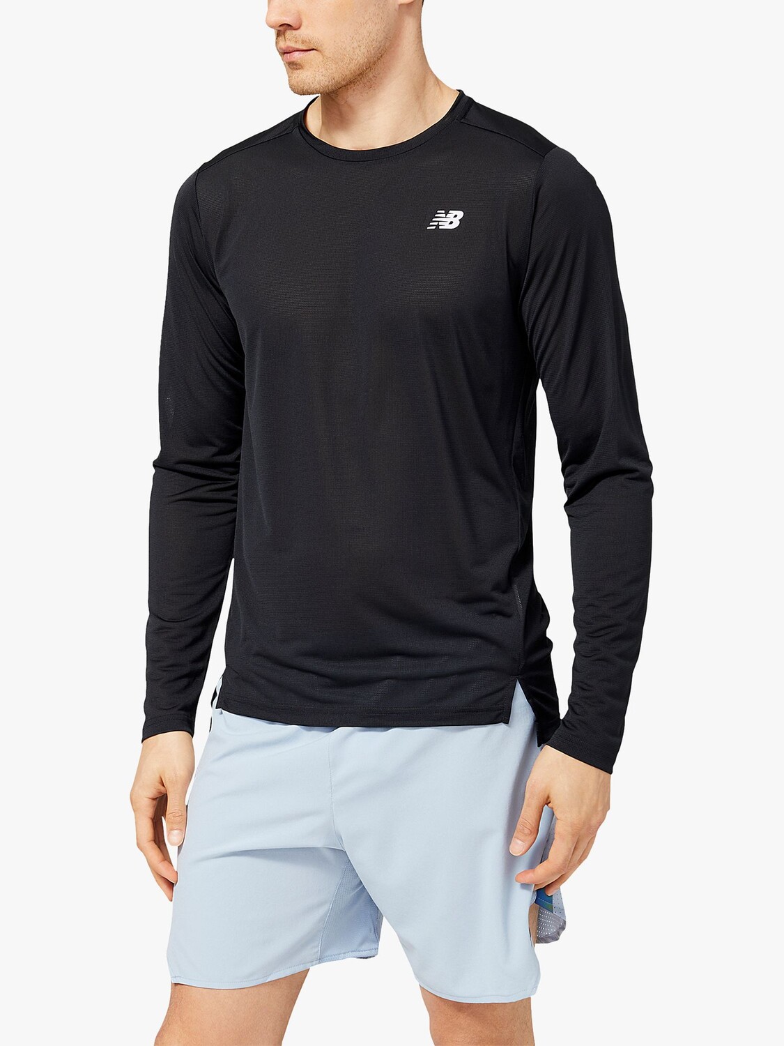 

Беговая футболка New Balance Accelerate с длинными рукавами, черная