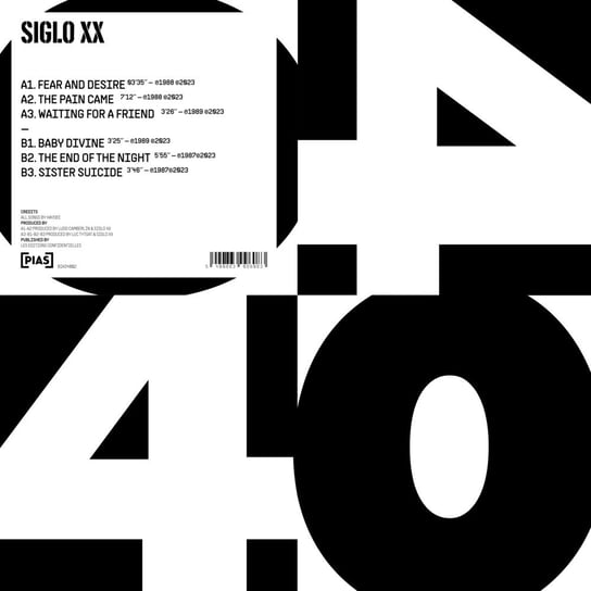 Виниловая пластинка Siglo XX - Pias 40