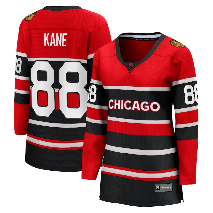 

Джерси Fanatics Branded Chicago Blackhawks, красный