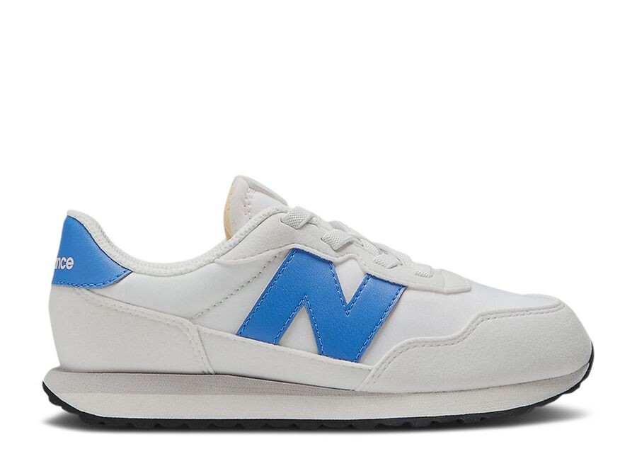 

Кроссовки New Balance 237 Bungee Lace Little Kid Wide 'Reflection Bright Lapis', белый
