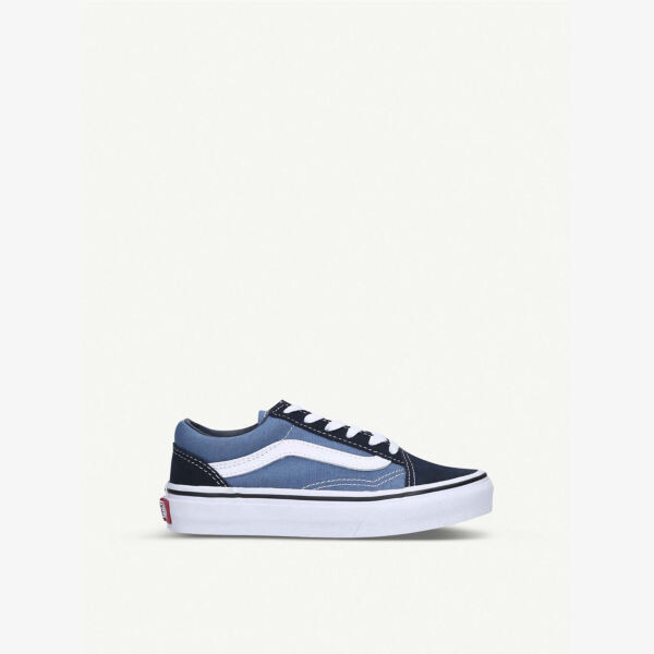 

Кроссовки Old Skool из парусины и кожи 5-7 лет Vans, темно-синий