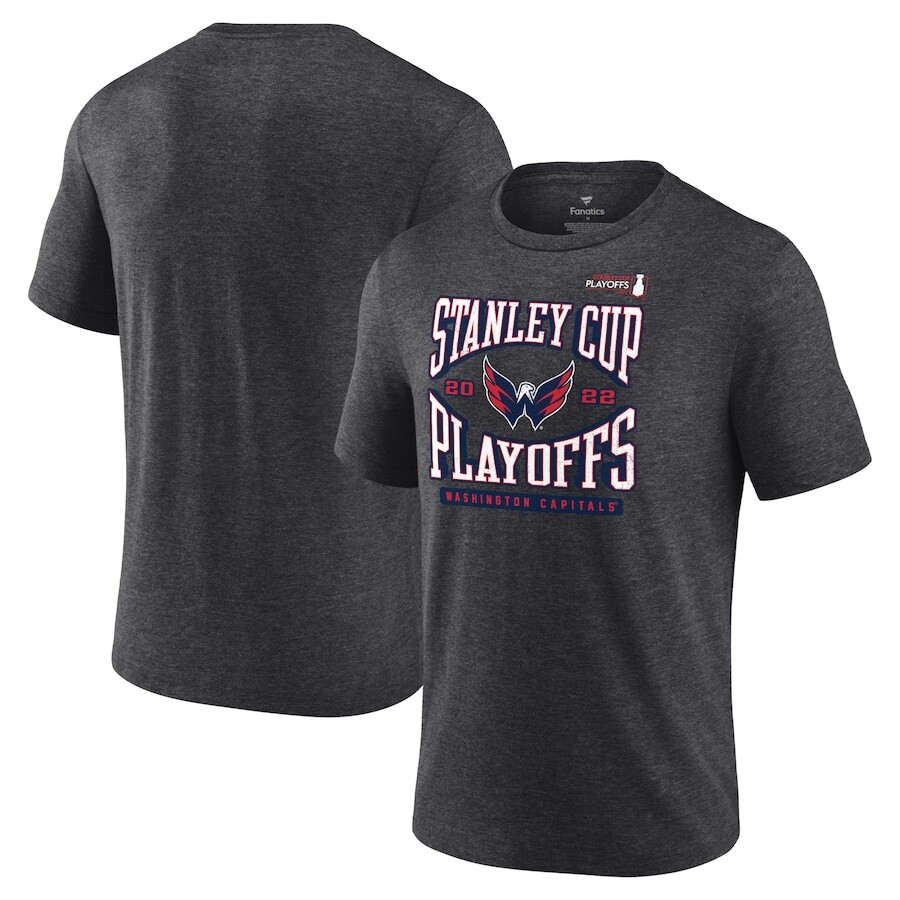 

Футболка с коротким рукавом Fanatics Branded Washington Capitals, угольный