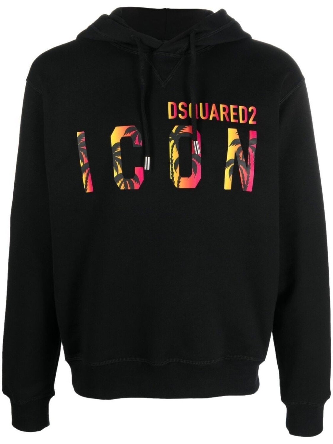

Dsquared2 толстовка с капюшоном и принтом Icon, черный