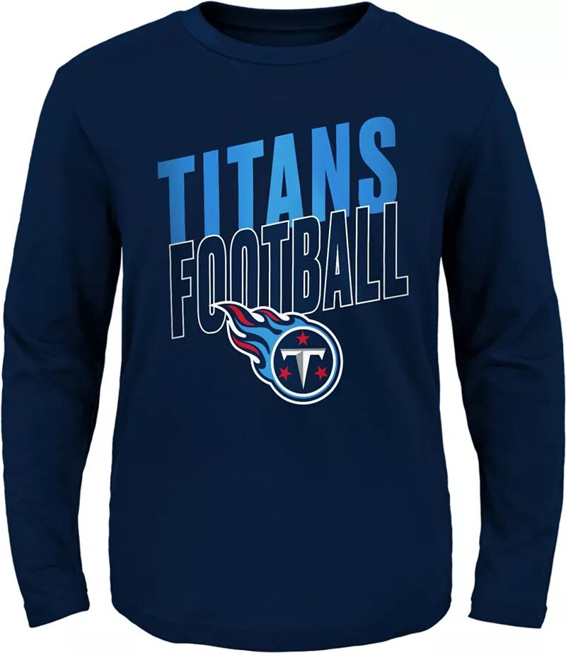 Nfl Team Apparel Молодежная футболка Tennessee Titans Showtime Team Цветная футболка