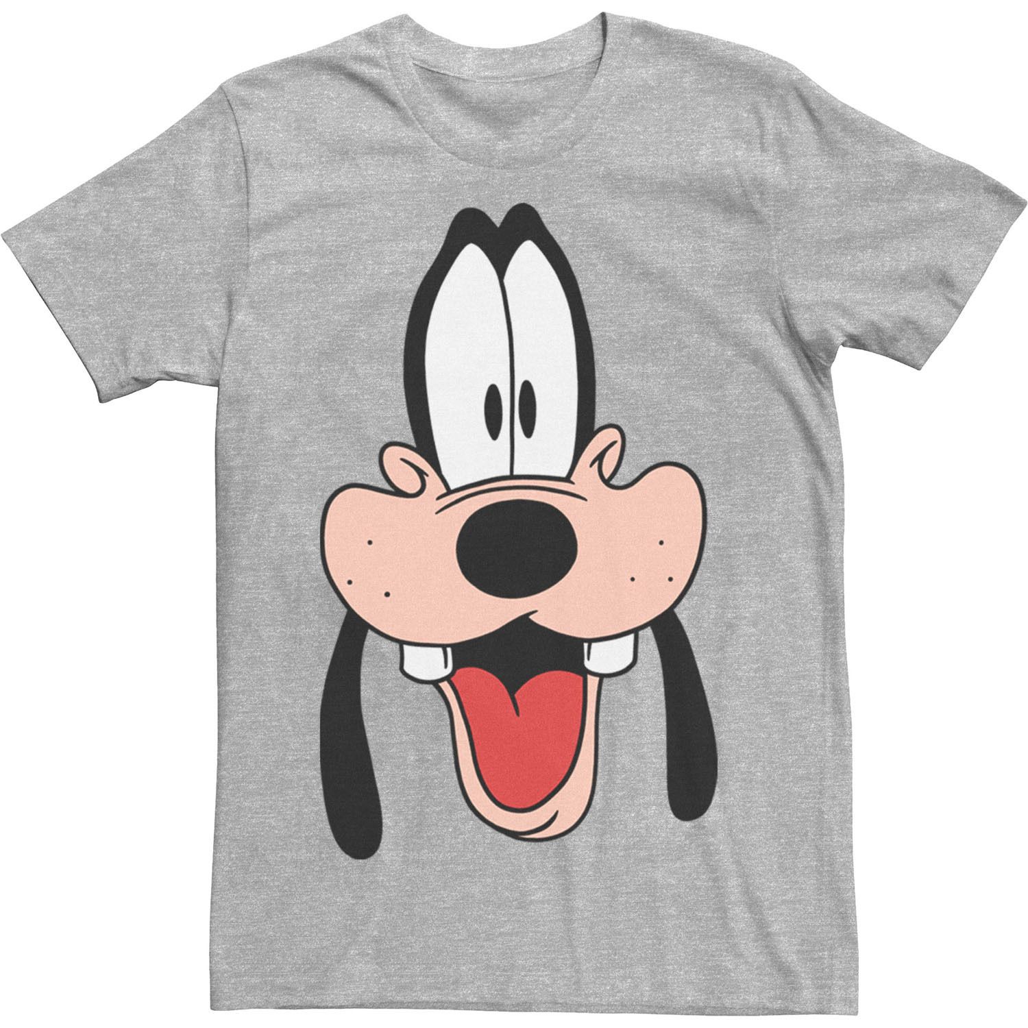 цена Мужская футболка Disney A Goofy Movie Goofy с большим лицом Licensed Character