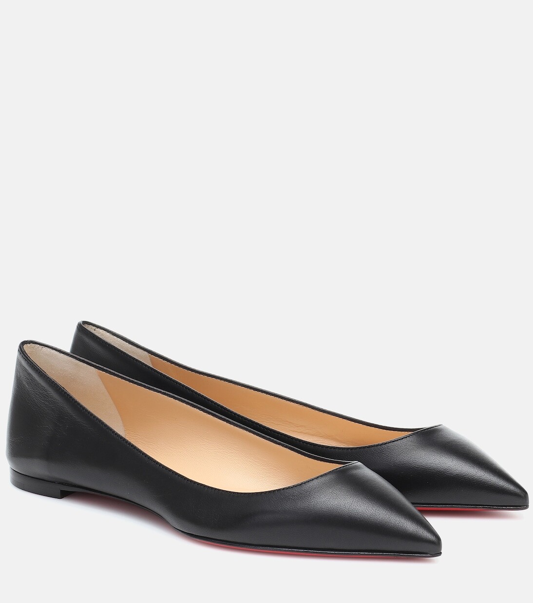 

Кожаные балетки ballalla Christian Louboutin, черный