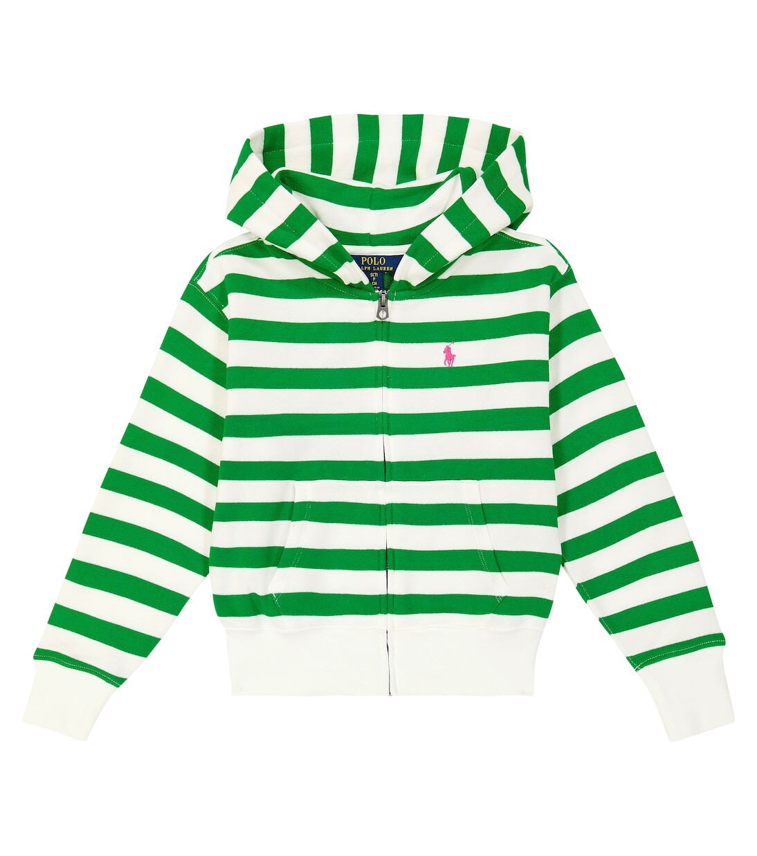 

Толстовка из хлопкового флиса Polo Ralph Lauren Kids, зеленый