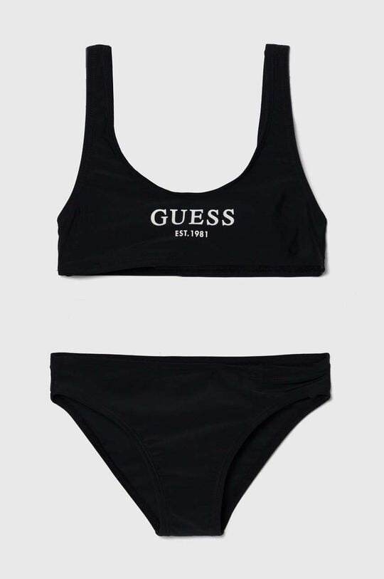 

Детский купальник из двух частей Guess, черный