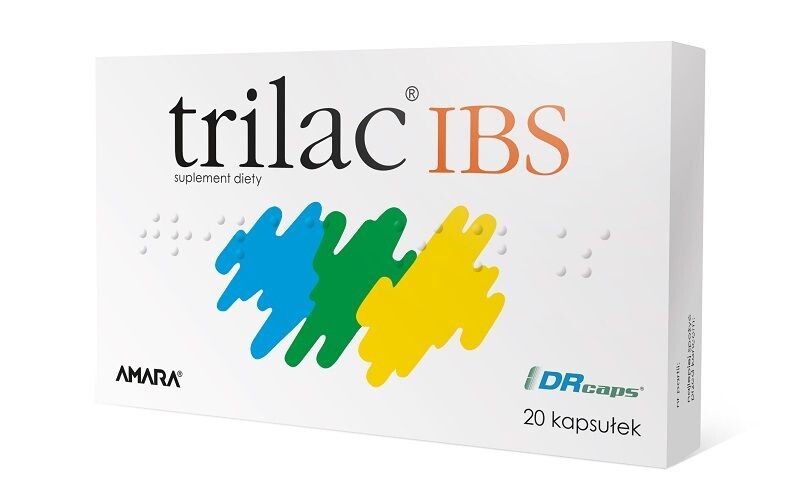 

Пробиотик в капсулах Trilac Ibs Kapsułki Twarde, 20 шт