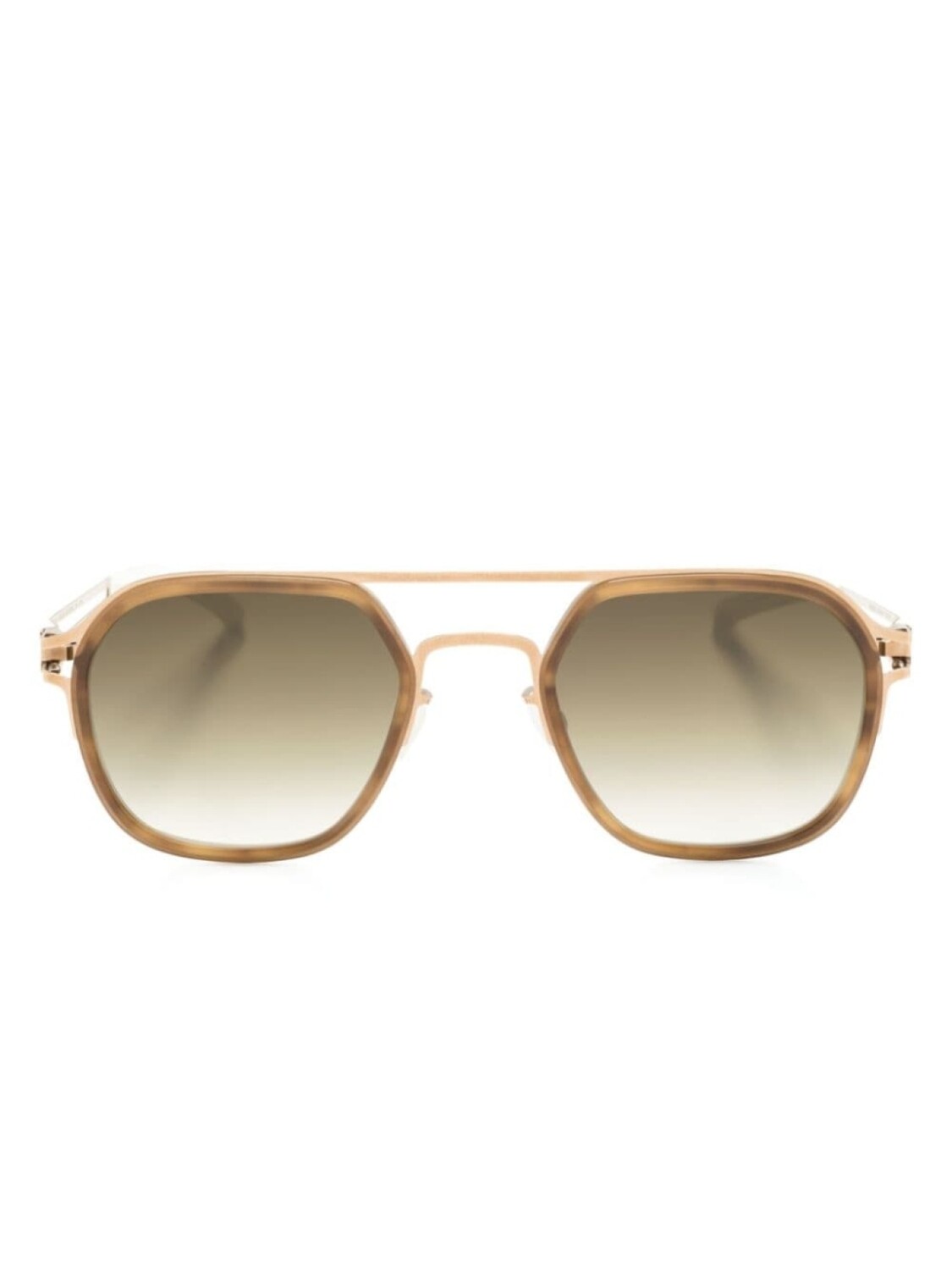 

Mykita солнцезащитные очки-пилоты Leeland, коричневый