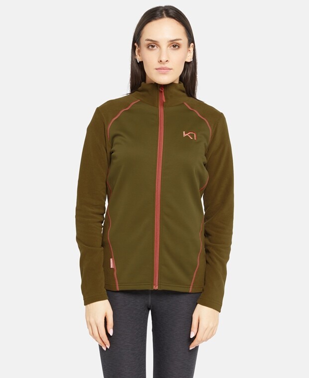 

Флисовая жилетка Kari Traa, цвет Moss