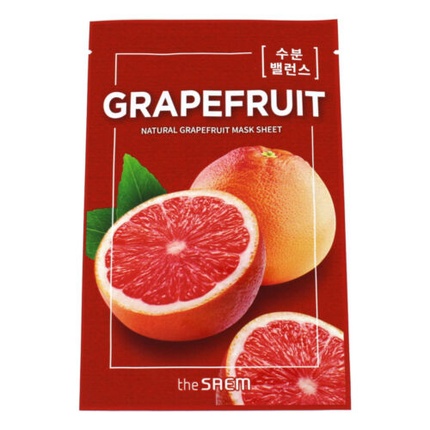 Маска для лица SAEM Grapefruit Natural Grapefruit The Saem цена и фото