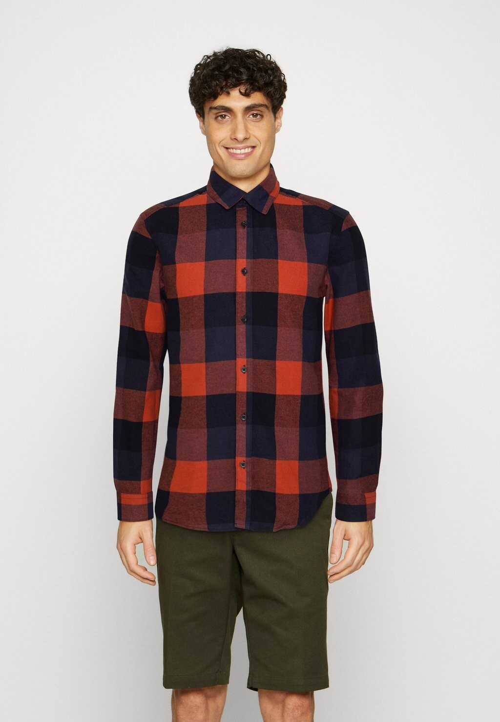 

Рубашка ONSGUDMUND LIFE LS 3T CHECK NOOS Only & Sons, пикантная, Коричневый