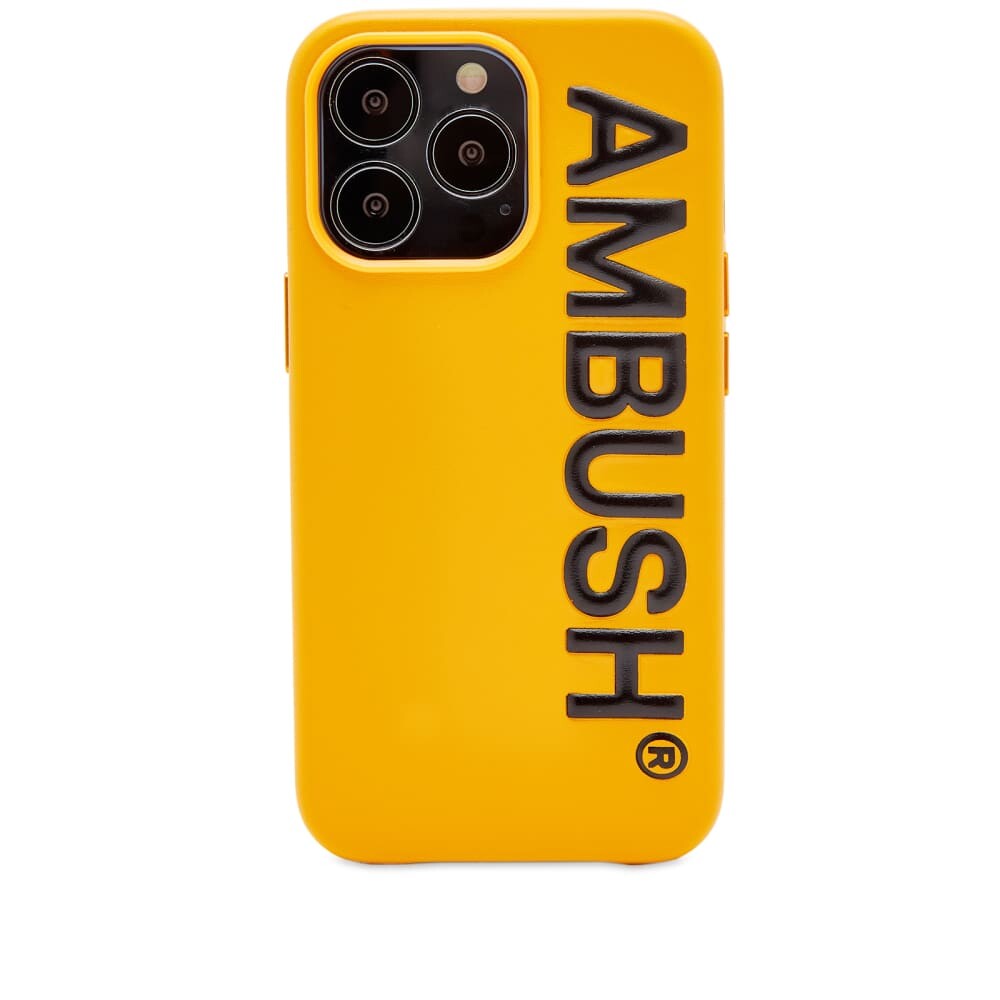 

Чехол Ambush с логотипом для iPhone 13 Pro, Желтый