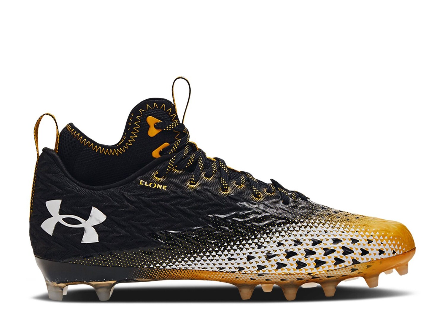 

Кроссовки Under Armour Spotlight Clone 3.0 Mc 'Black Steeltown Gold', черный