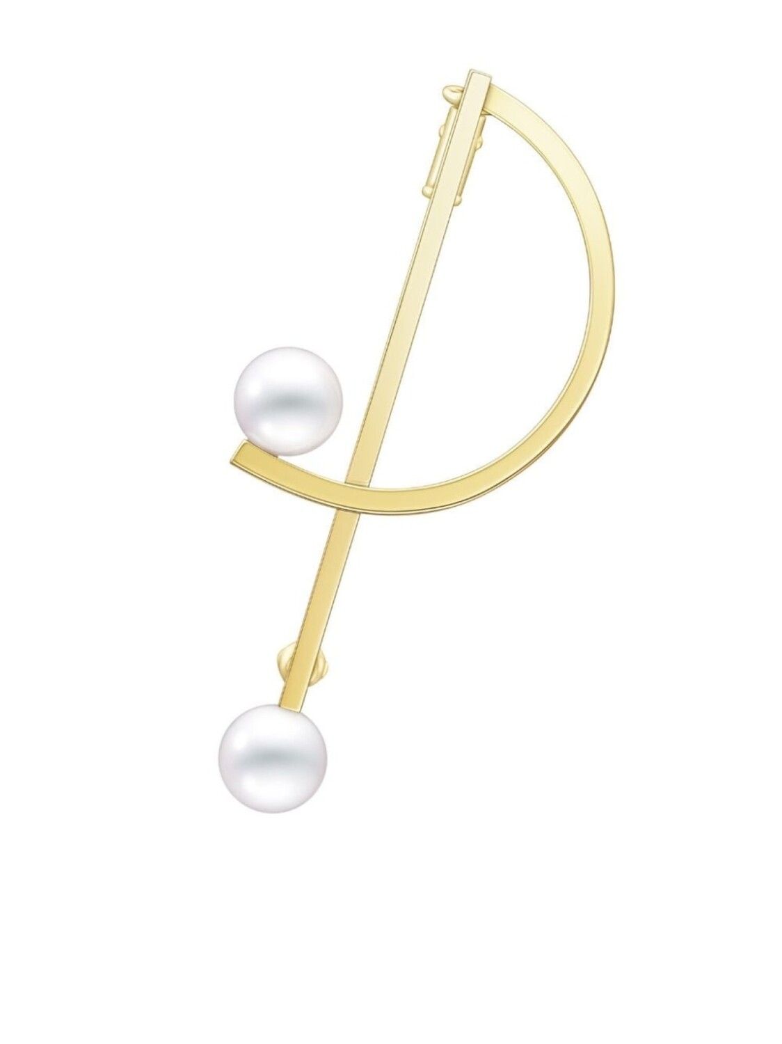 

Брошь Collection Line Kinetic из желтого золота с жемчугом TASAKI, золотой