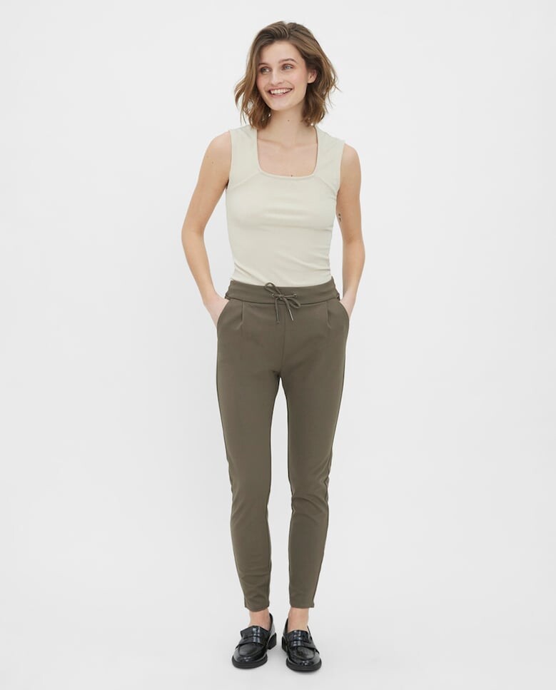 

Женские длинные брюки средней посадки Vero Moda