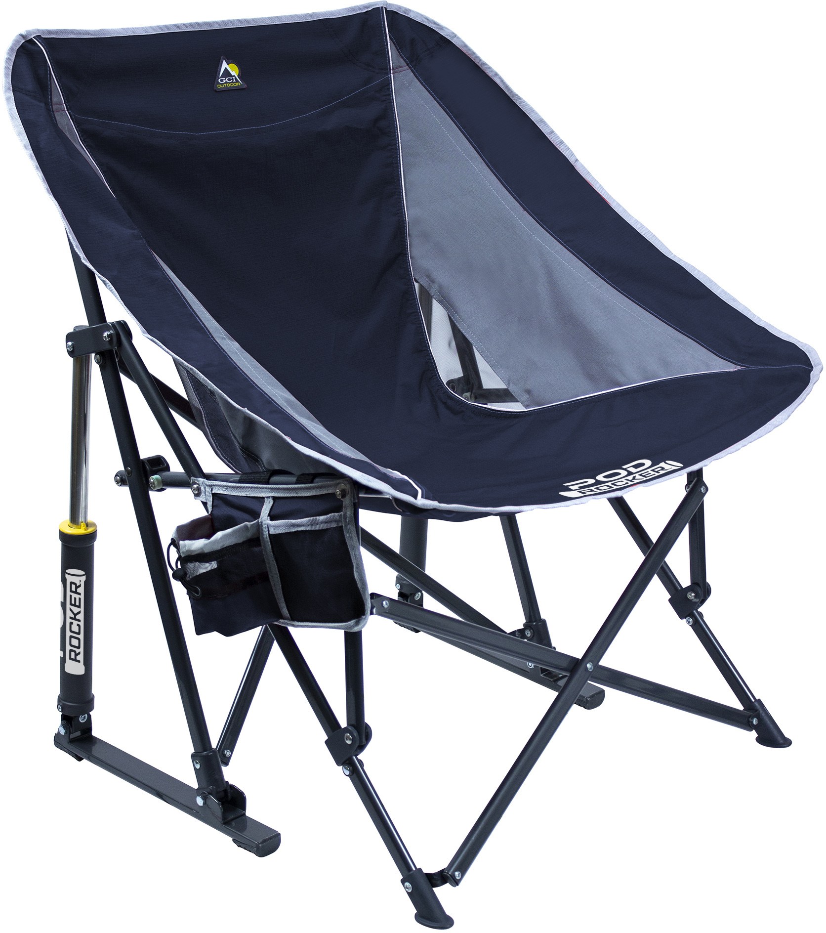 Стул-качалка GCI Outdoor, синий кресло качалка с солнцезащитным козырьком gci outdoor серый