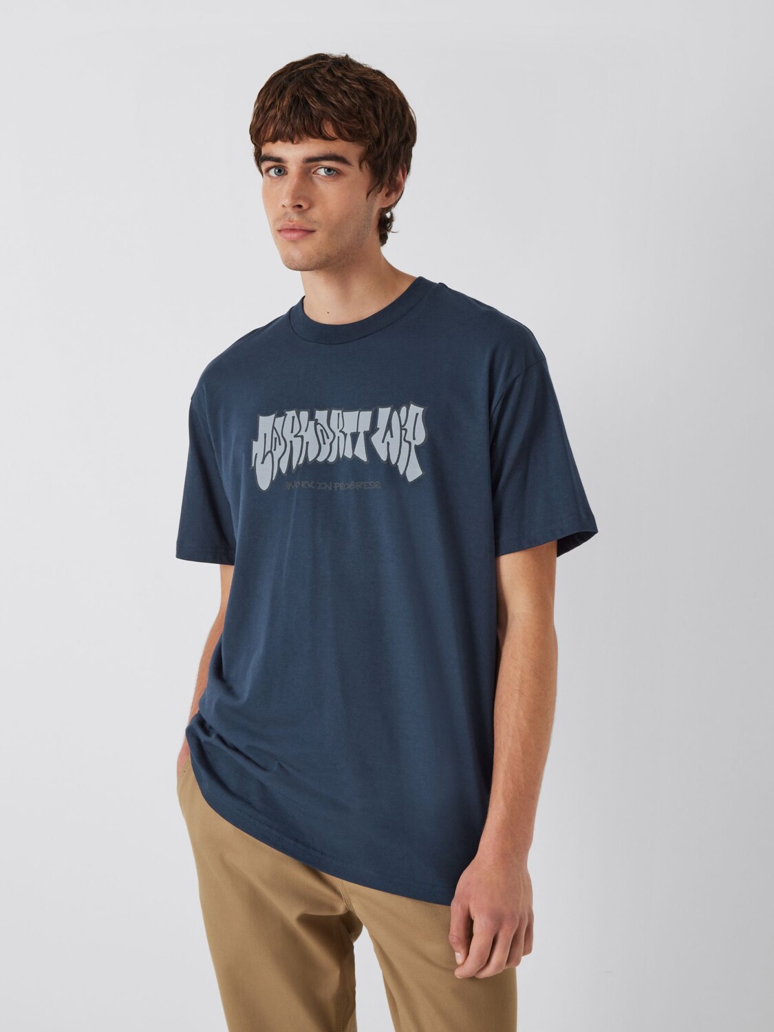 

Футболка с коротким рукавом Carhartt WIP, синяя