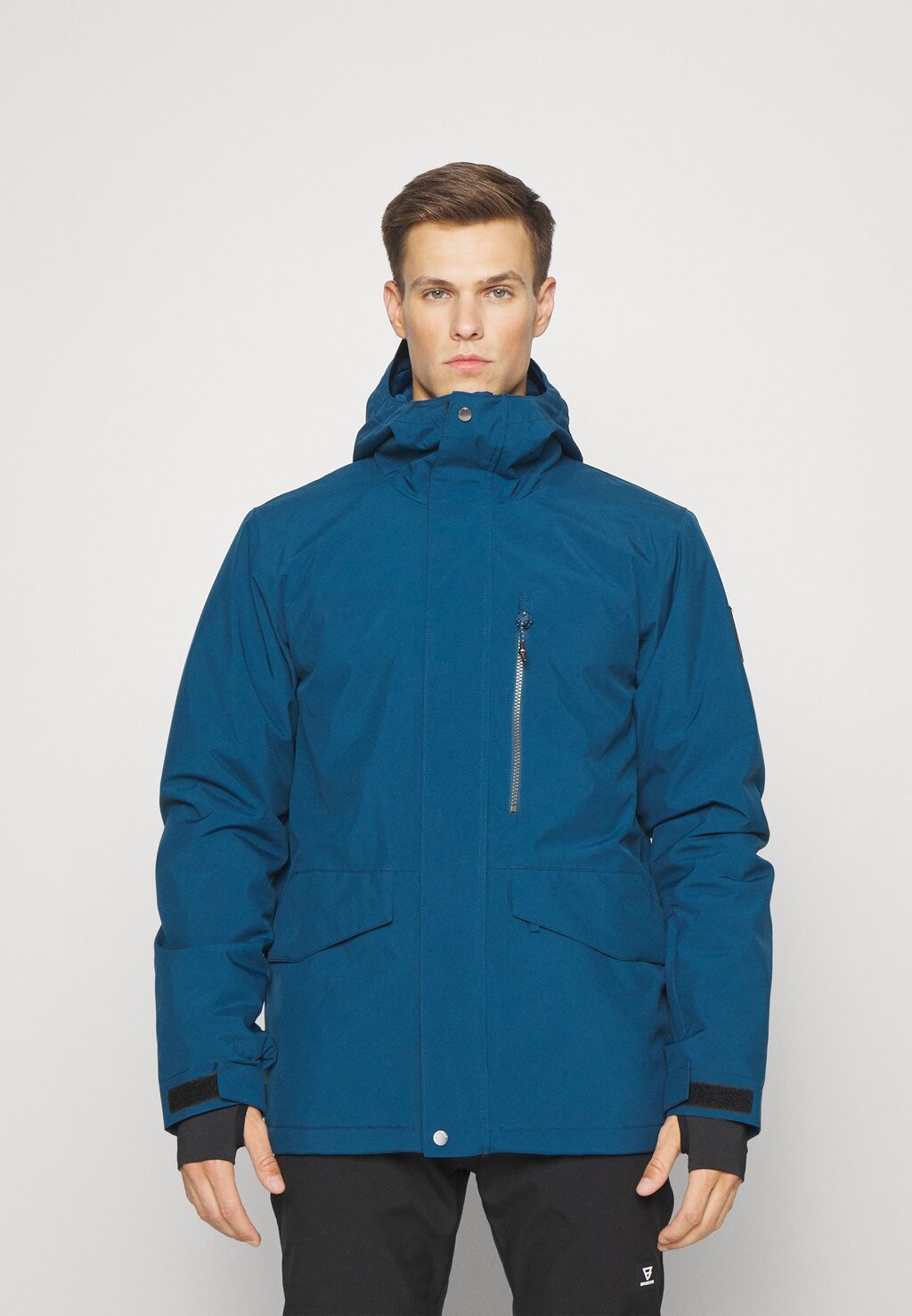 

Куртка для сноуборда Mission Solid Quiksilver, цвет majolica blue