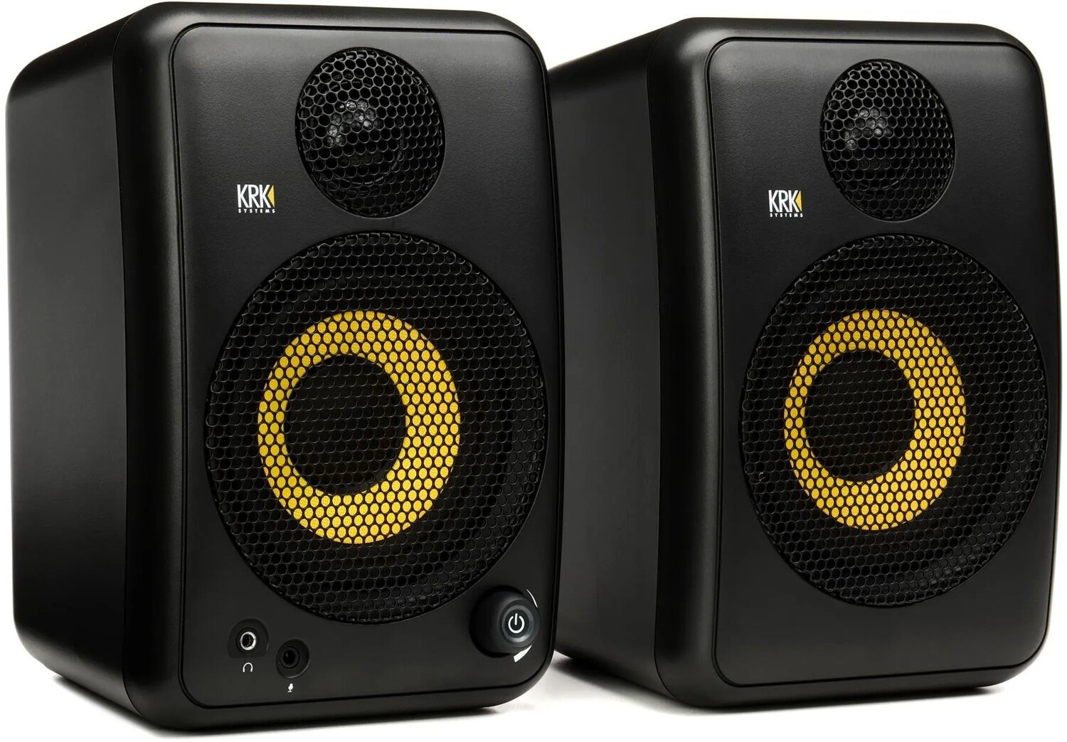

KRK GOAUX4 4-дюймовый портативный студийный монитор с питанием — черный