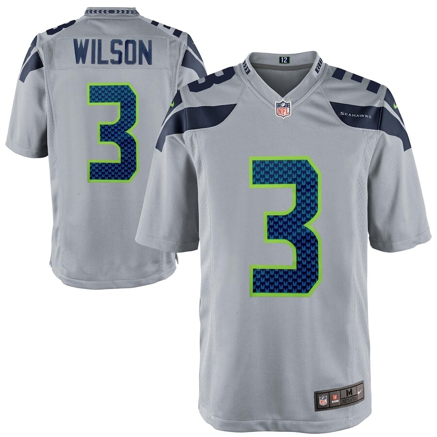 

Джерси Nike Seattle Seahawks, серый