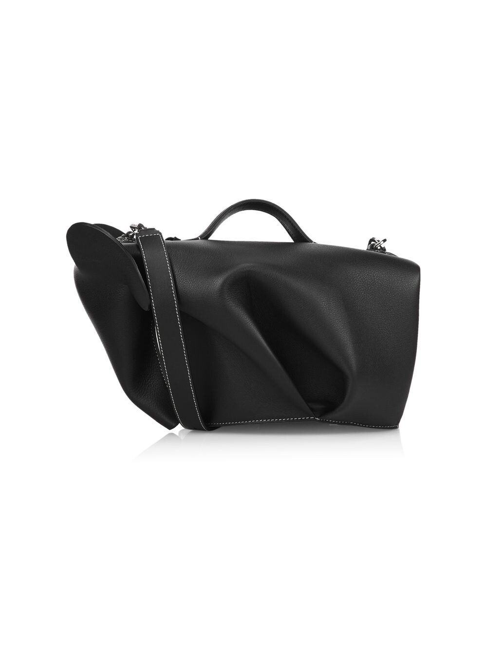 

Большая кожаная сумка для слона Loewe, черный