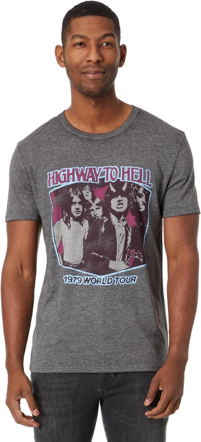 

Футболка Acdc Highway To Hell Lucky Brand, цвет Raven