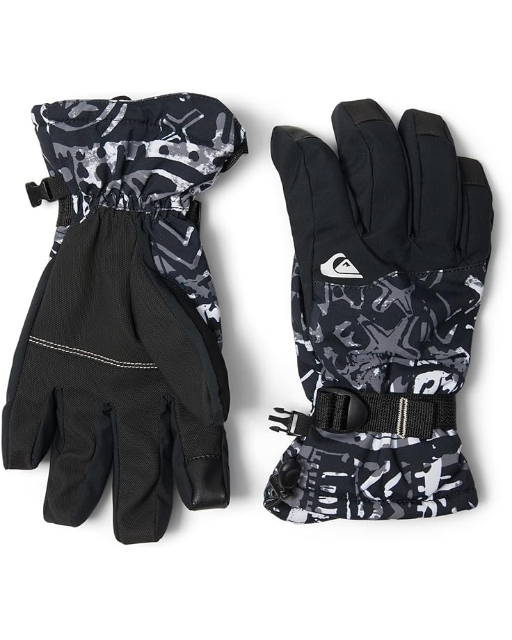 Перчатки Quiksilver Snow Mission Gloves, цвет Snow Heritage True Black