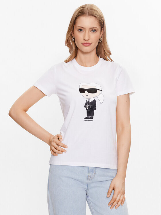 

Футболка стандартного кроя Karl Lagerfeld, белый