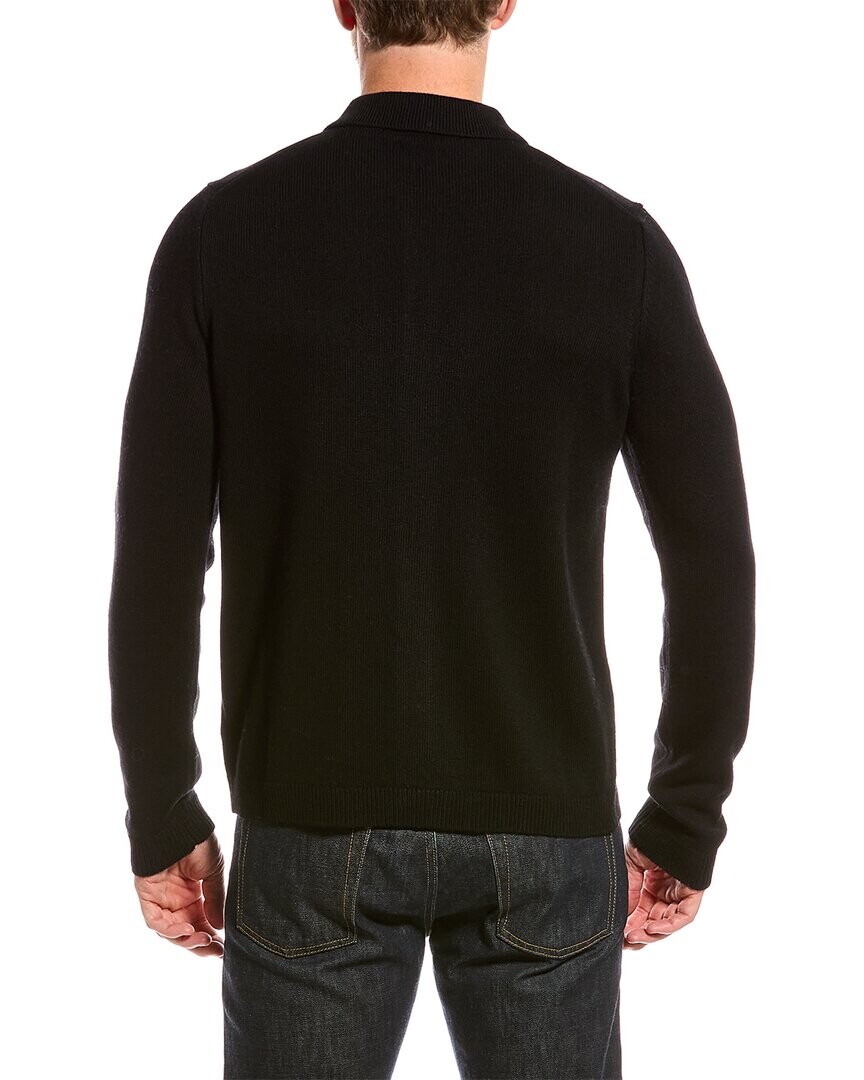 

Рубашка Amicale из кашемировой шерсти и смесового кашемира Amicale Cashmere, черный