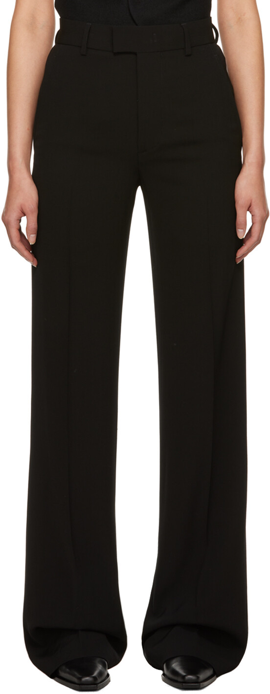 

Черные брюки Ann Demeulemeester Maaike, Черный