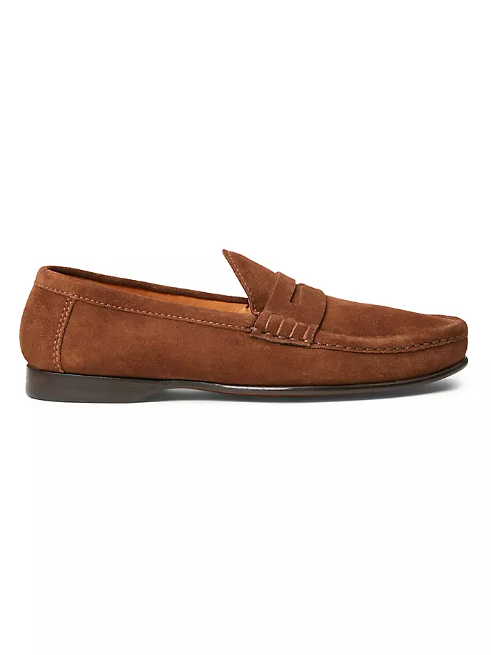 

Замшевые лоферы Чалмерс Polo Ralph Lauren, цвет chestnut