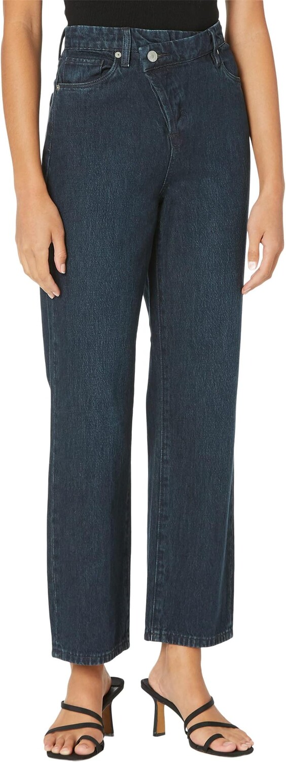 

Джинсы Baxter Rib Cage Jeans Straight Leg Overlap in Right Swipe Blank NYC, цвет Right Swipe