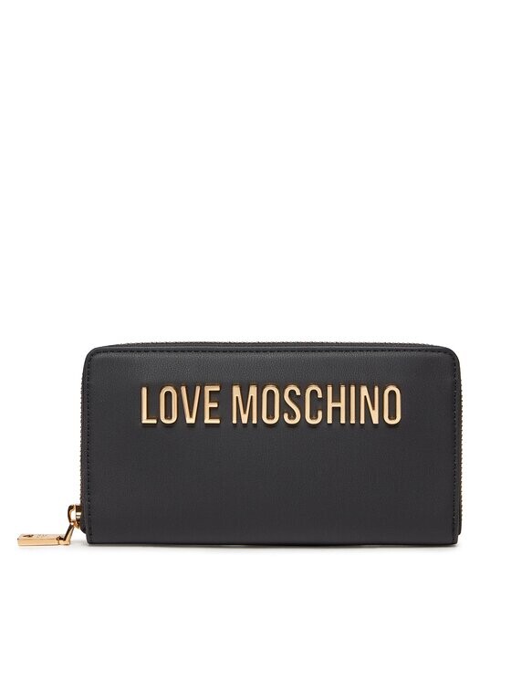 Большой женский кошелек Love Moschino, черный