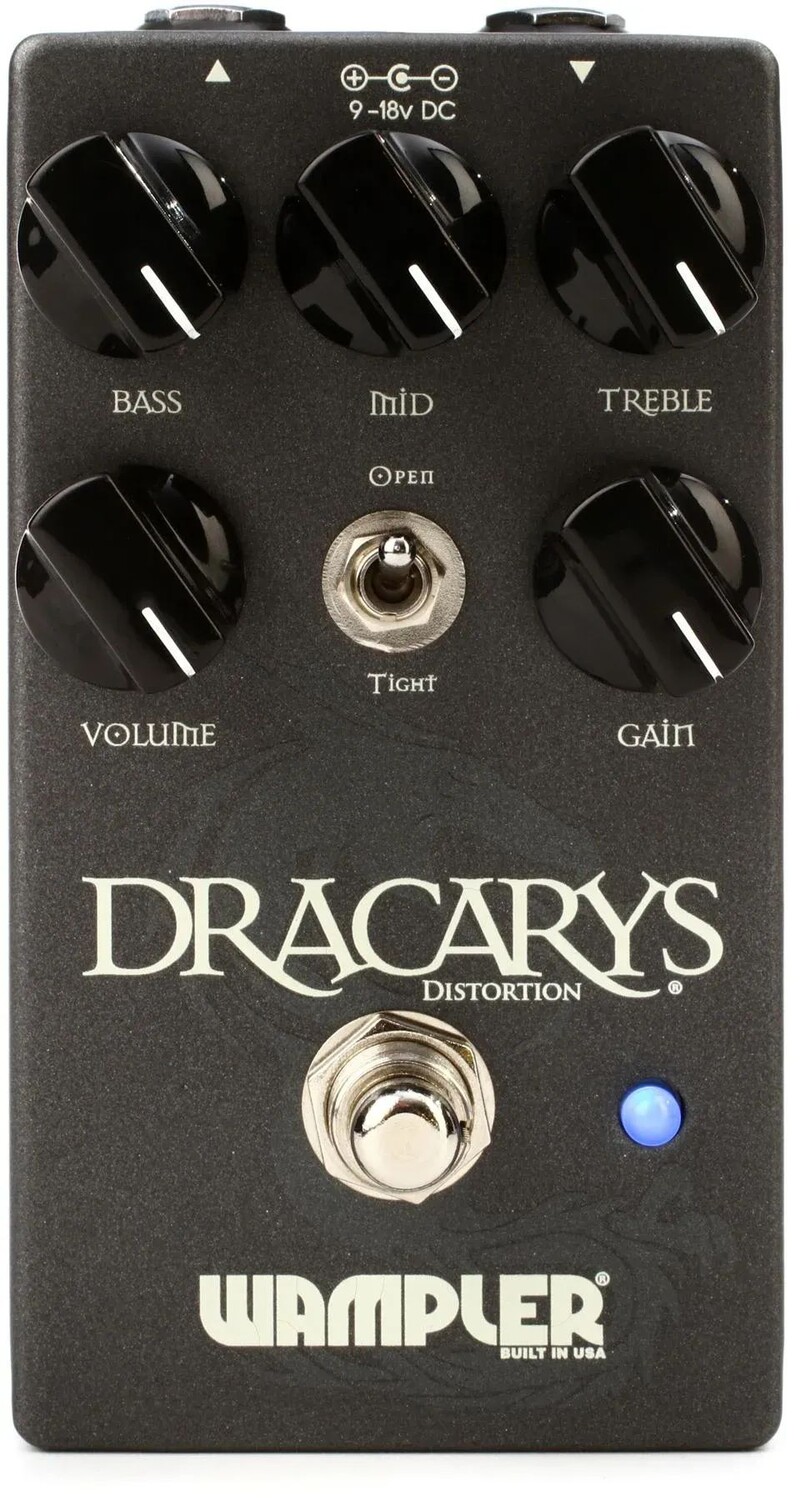 

Педаль дисторшн Wampler Dracarys с высоким коэффициентом усиления