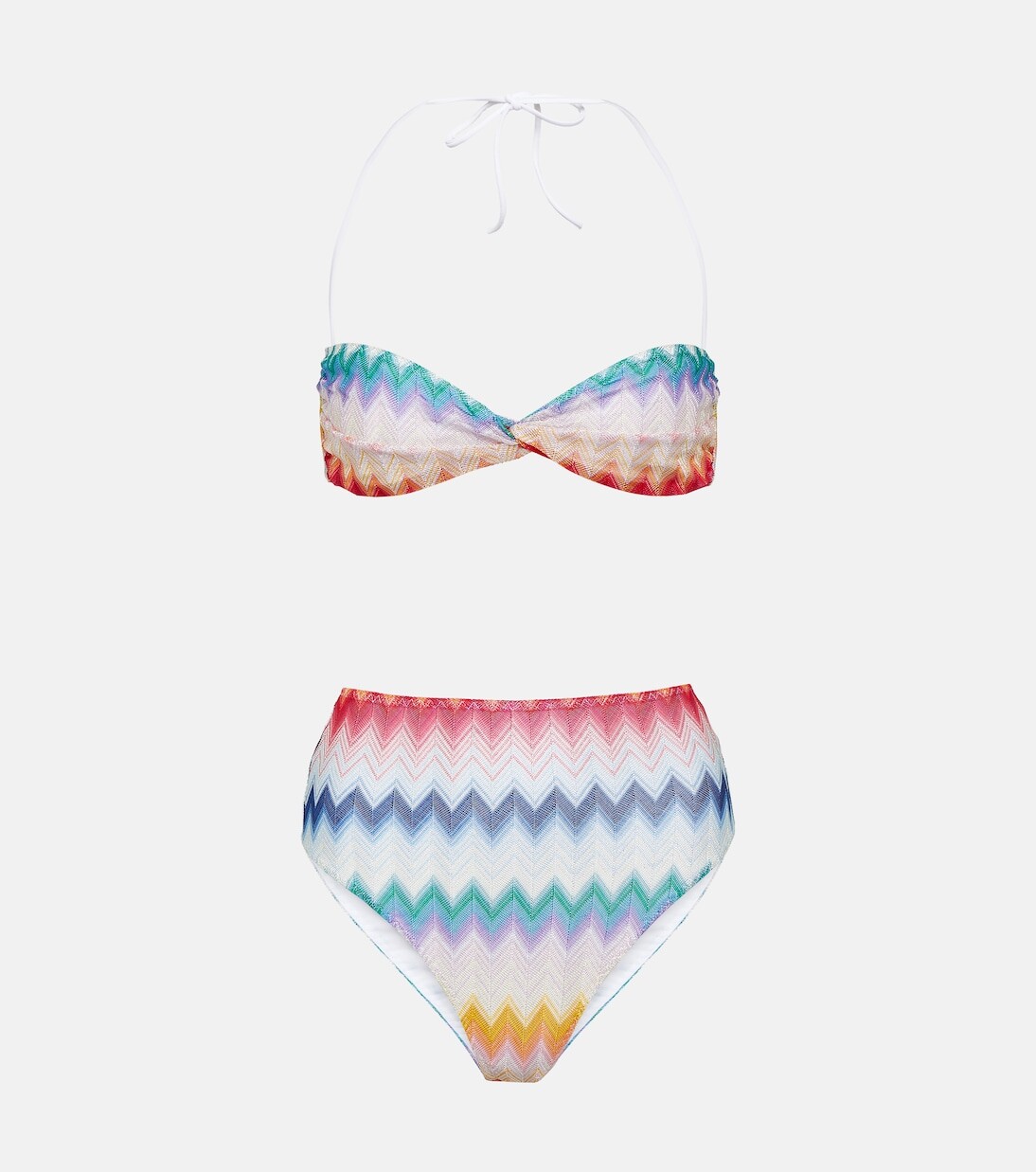 

Зигзагообразное бикини Missoni Mare, мультиколор