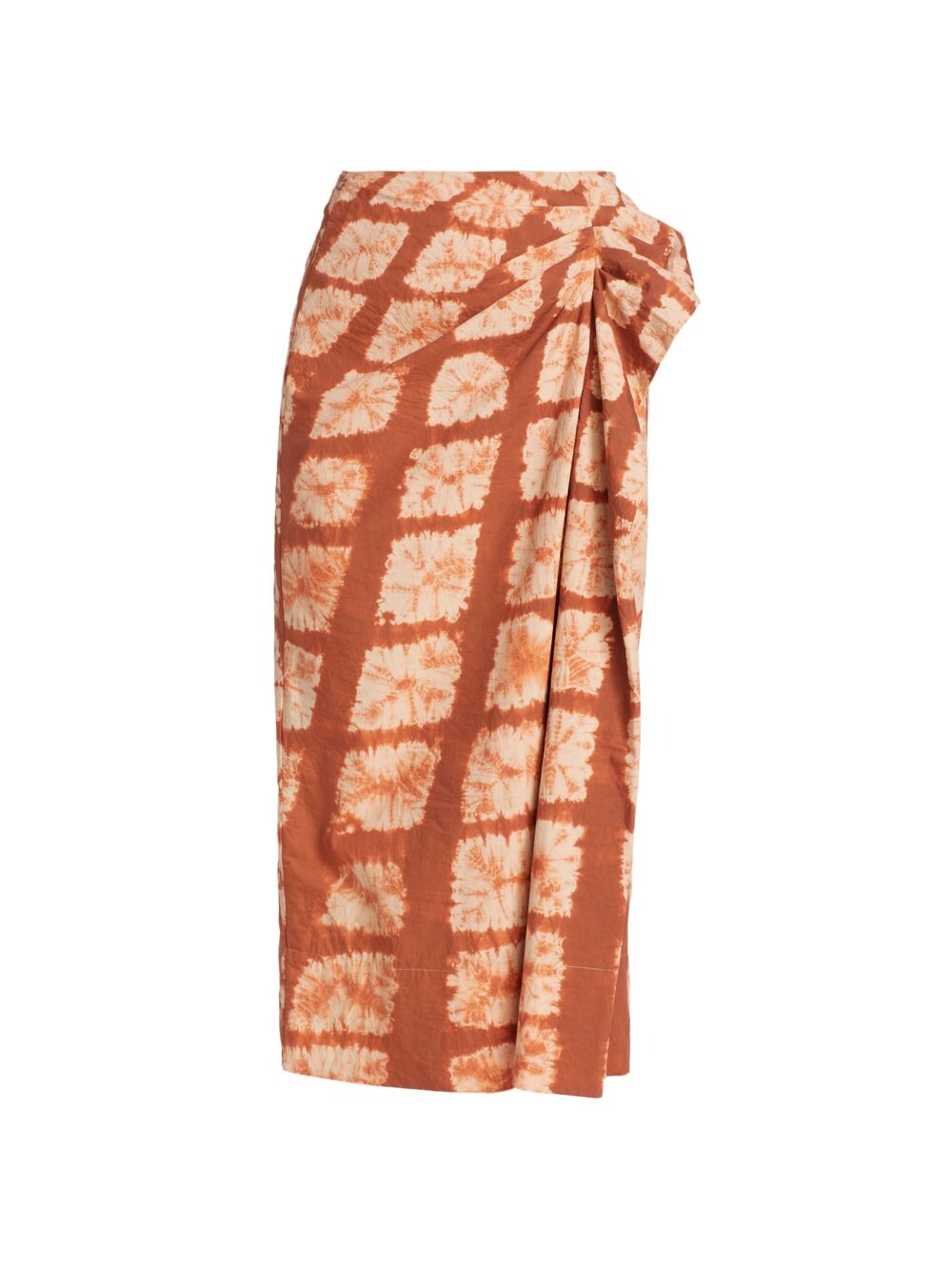 

Ember Юбка Shibori с бриллиантами, окрашенная вручную Ulla Johnson
