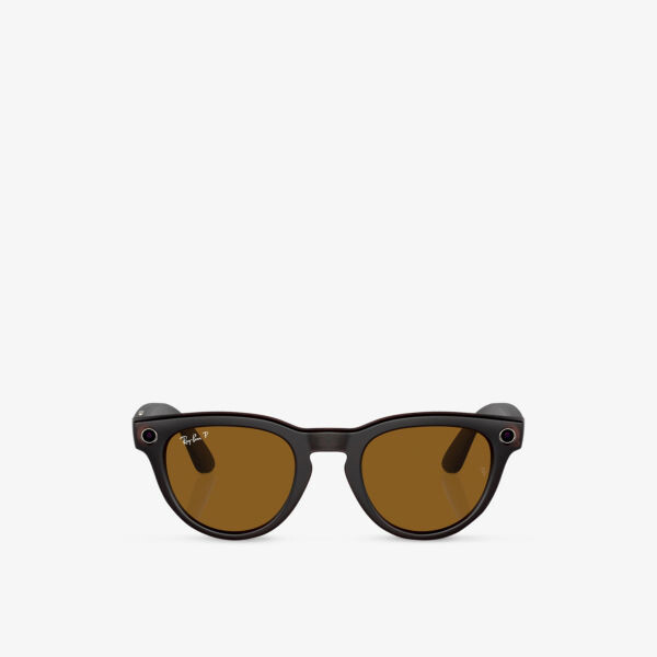 

Солнцезащитные очки Ray-Ban Meta RW4009 Headliner из ацетата Ray-Ban, черный