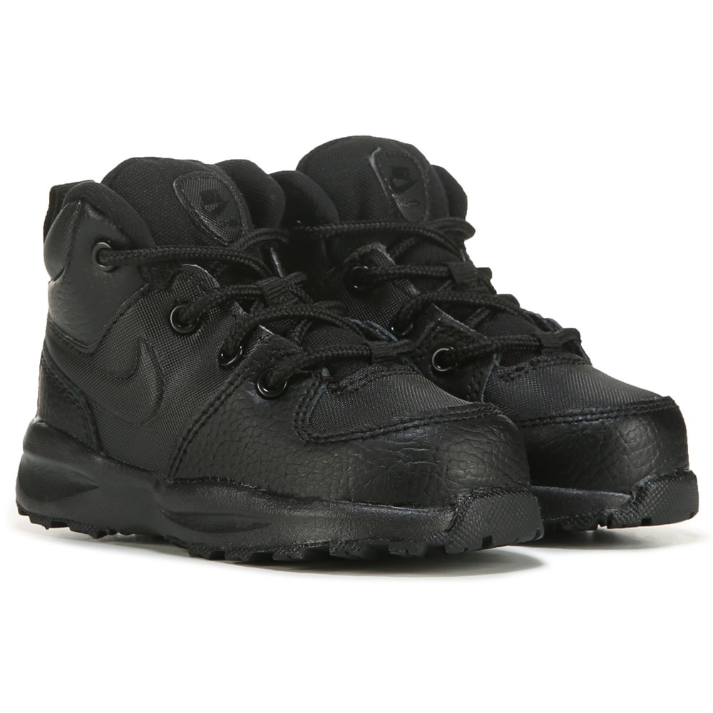 Детские ботинки Manoa на шнуровке для малышей Nike, черный ботинки nike manoa unisex черный