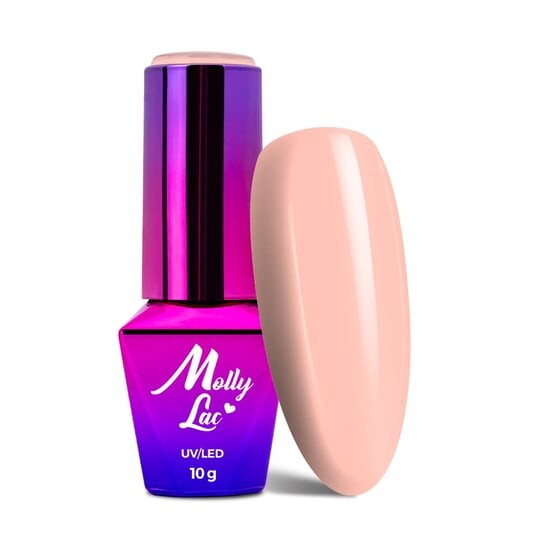 

Гибридный лак для ногтей Skin & Make Up Soft Peach 10 г № 300 MollyLac