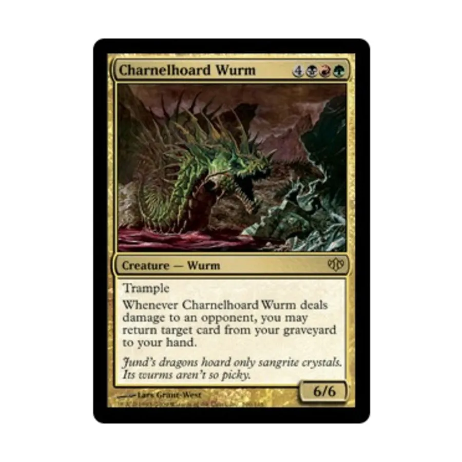 

CCG Чарнелхардский червь (клавиша R), MTG - Conflux