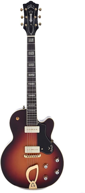 

Электрогитара Guild M-75 Aristocrat - Hollow Body Electric Guitar - Antique Burst