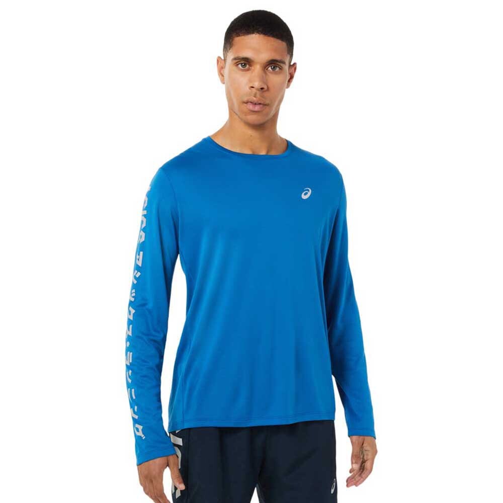 

Футболка с длинным рукавом Asics Katakana, синий