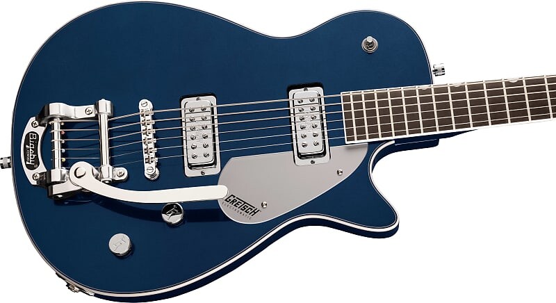 

Электрогитара Gretsch G5260T Electromatic Jet Baritone Electric Guitar with Bigsby - Midnight Sapphire