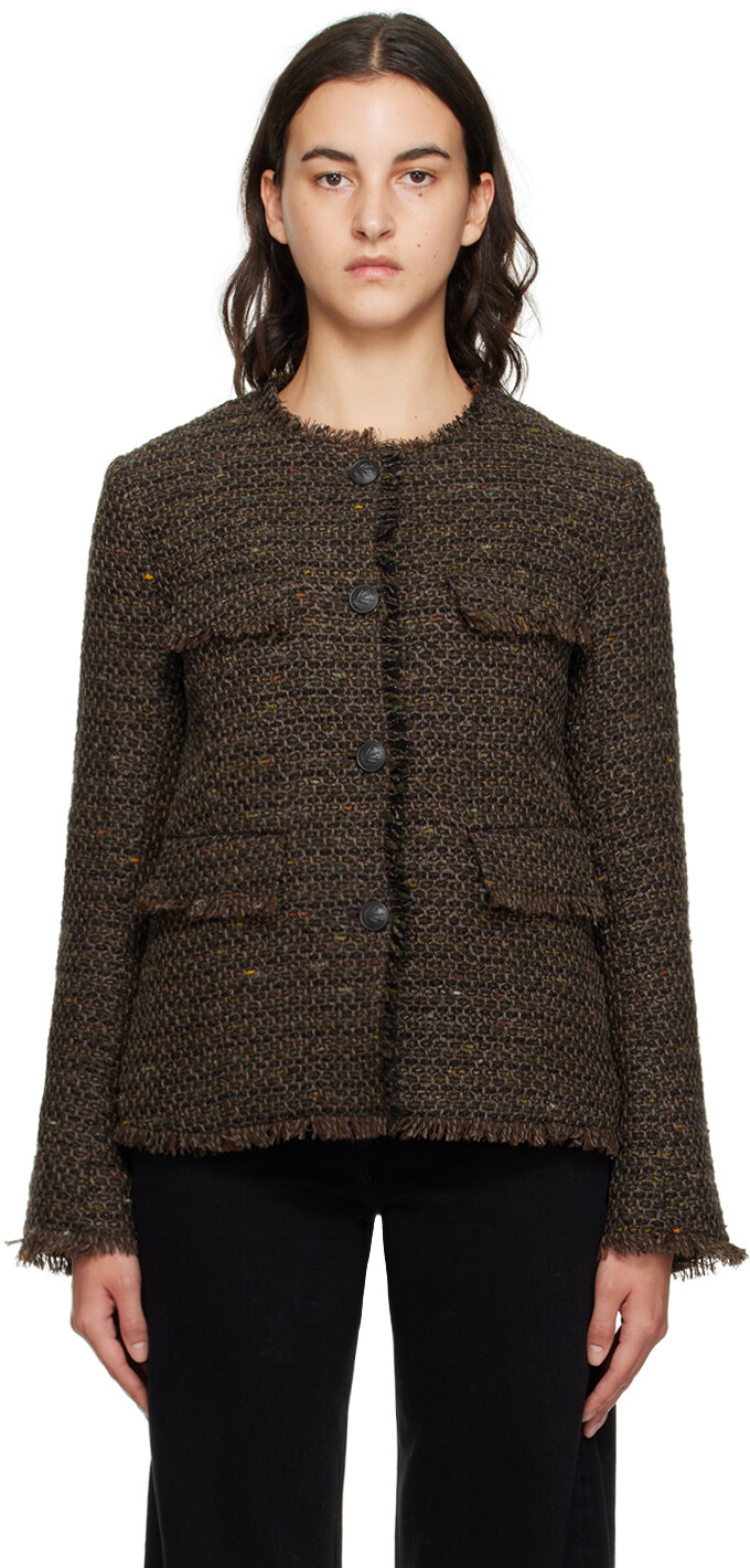 

Коричневый пиджак rag &bone Ezra rag & bone