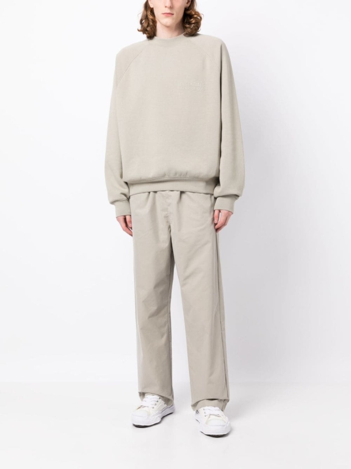 

FEAR OF GOD ESSENTIALS толстовка с рукавами реглан, зеленый