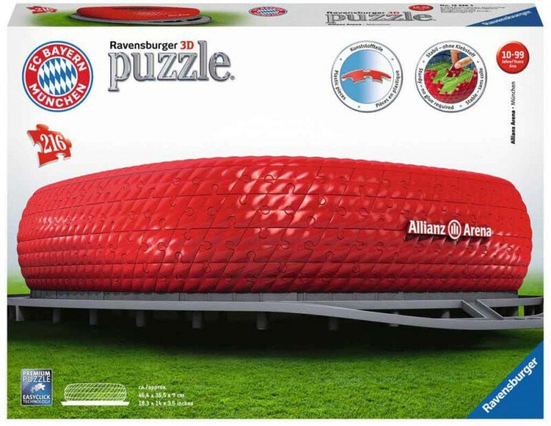 

Ravensburger, Cubic Fun, 3D-пазл Alianz Arena